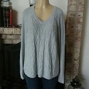 SONOMA Casual Grey Womens Sweater - XL